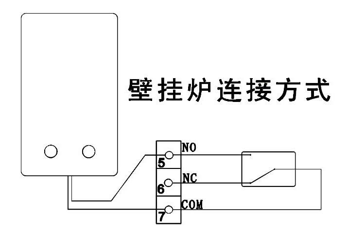 地暖溫控器和壁掛爐接線(xiàn)圖